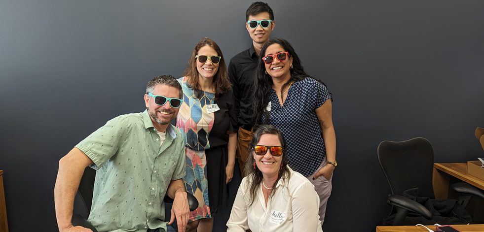 Group Photo With Sunglasses